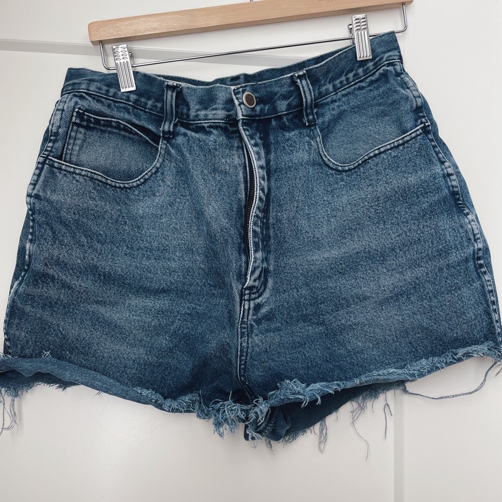 Vintage High Waisted Denim Short